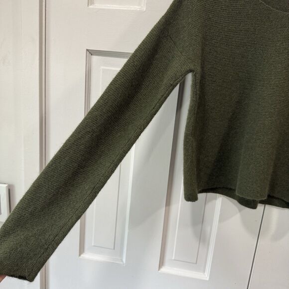 Peruvian Connection Womens Sweater 100% Royal Alpaca Green Size Small PRISTINE - Picture 5 of 11